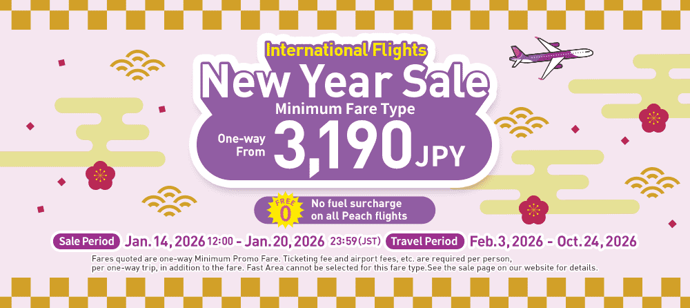 International Flights  New Year Sale