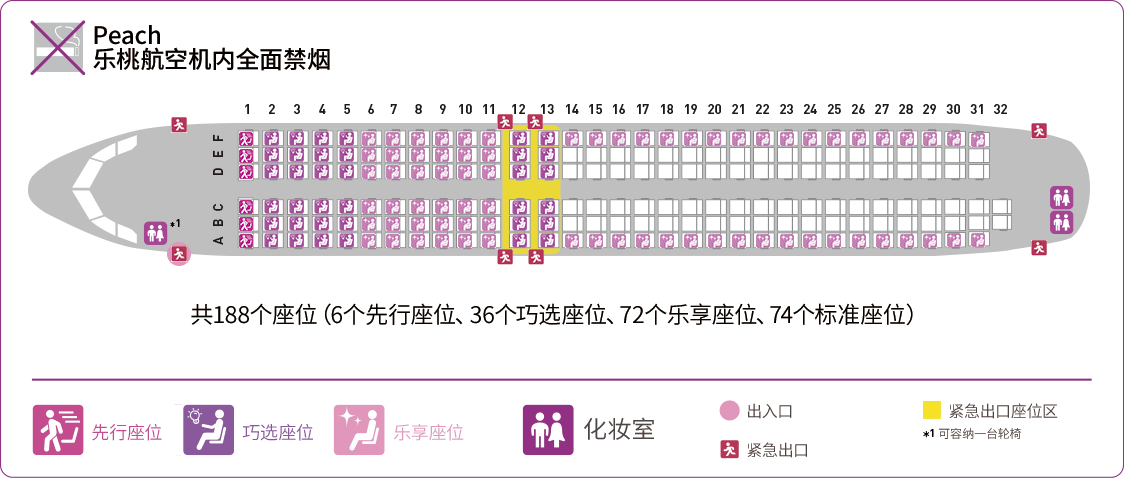seat map