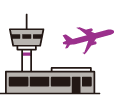 辦理登機手續、行李託運、前往機場的交通方式