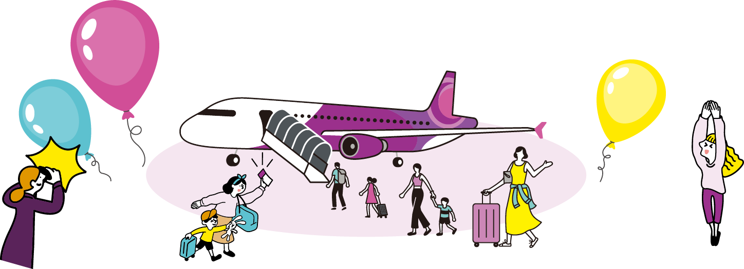 1st Anniversary, Singapore - Osaka Route