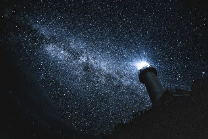石垣島から見える満天の星空