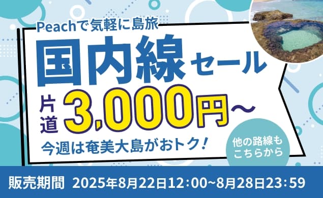 旅フェス4週目 国内線セール