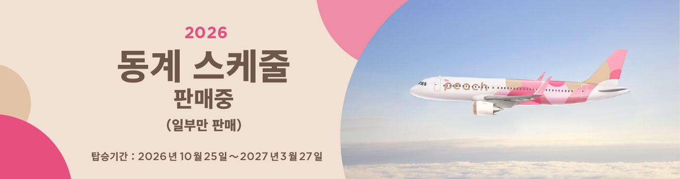 2026 동계 스케줄