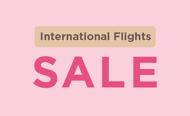 International Flights Sale