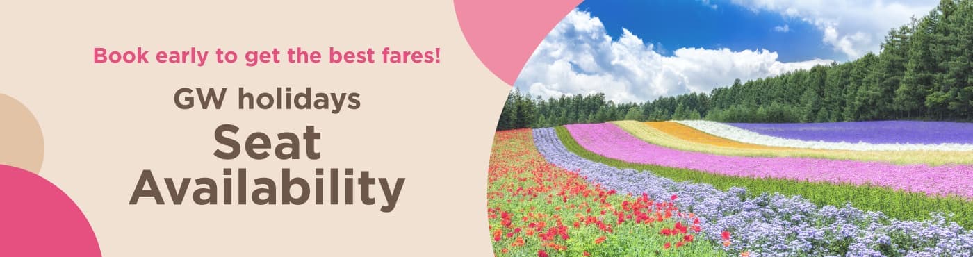 Year-end and New Year holidays Seat Availability