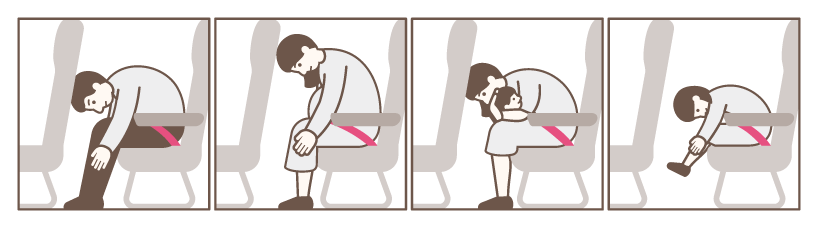 关于防止冲击的姿势