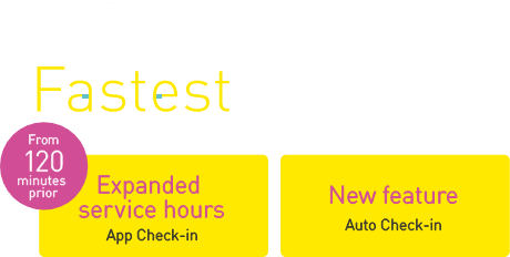 The Peach app is the fastest and easiest way to book and board with Peach!