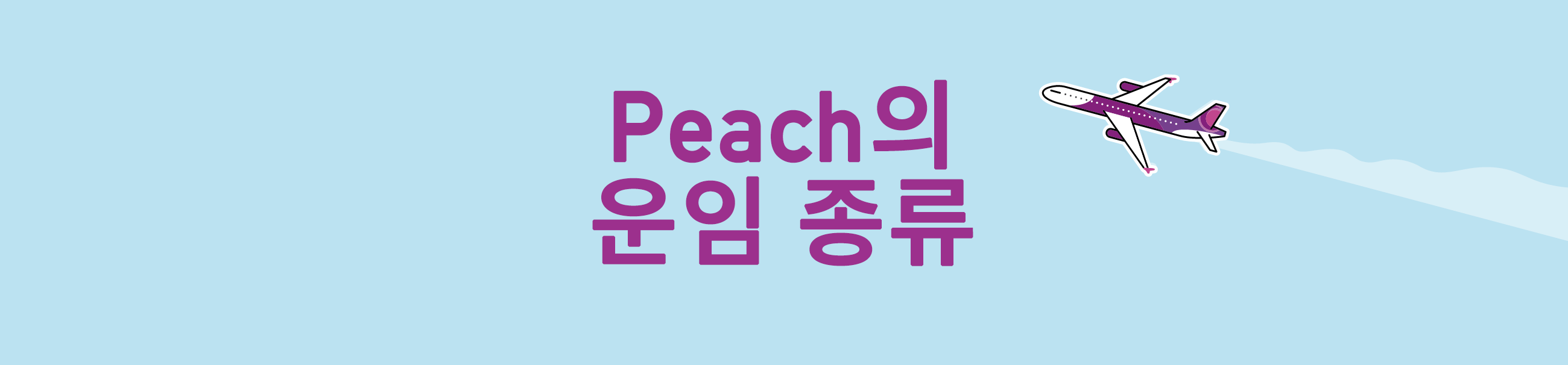 Peachの運賃タイプ