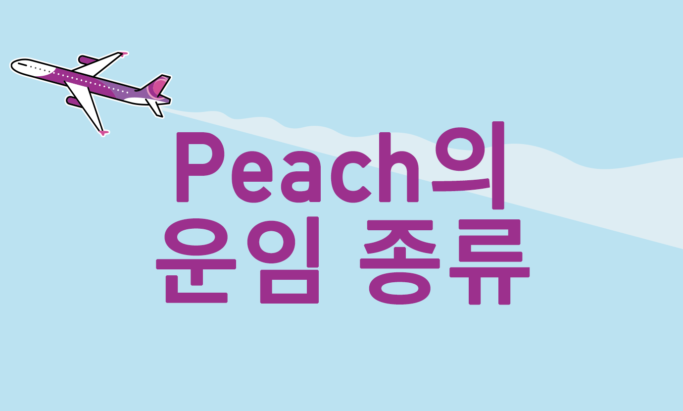 Peachの運賃タイプ