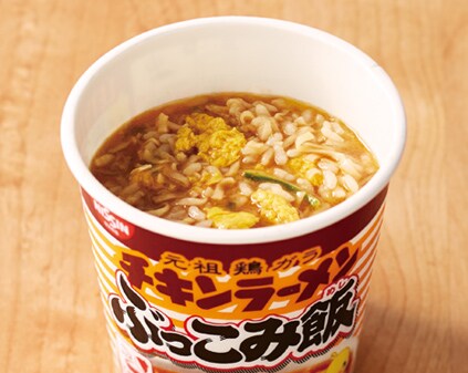 Chicken Ramen Bukkomi Meshi Noodle and Rice Soup