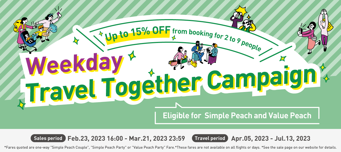 Weekday Travel Together Campaign