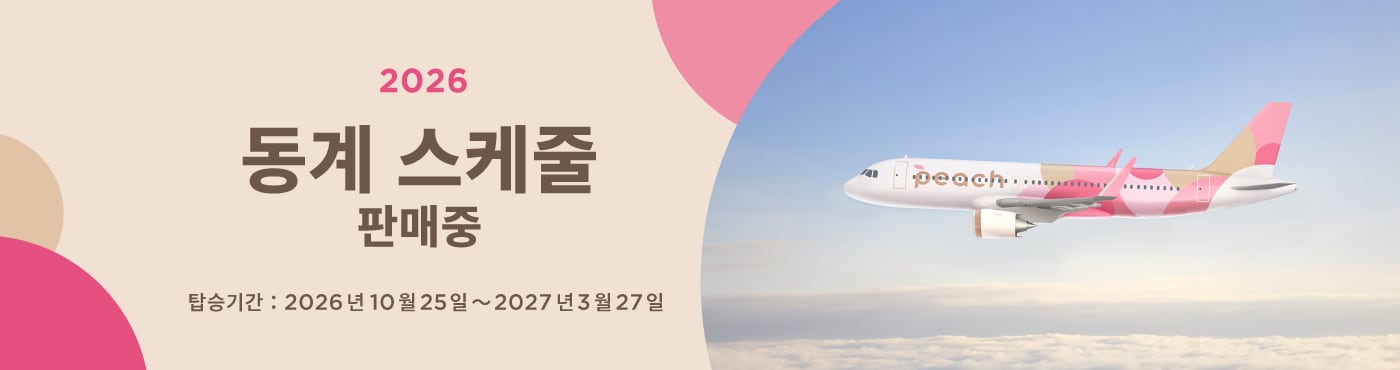 2026 동계 스케줄