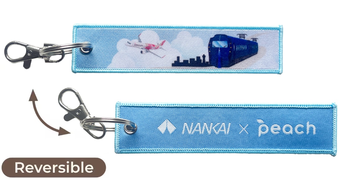 NANKAI×Peach コラボフライトタグ