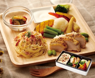 冷製カルボナーラ弁当