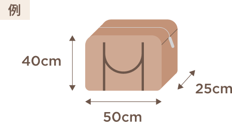 図説：持ち込めるサイズ