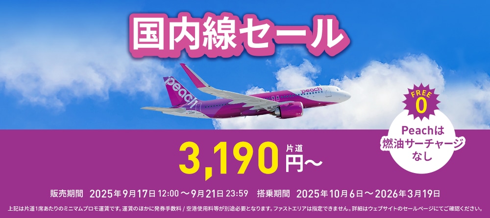 国内線セール