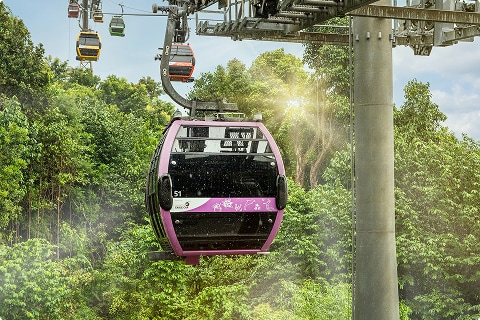 少し足をのばして、セントーサ島へ！