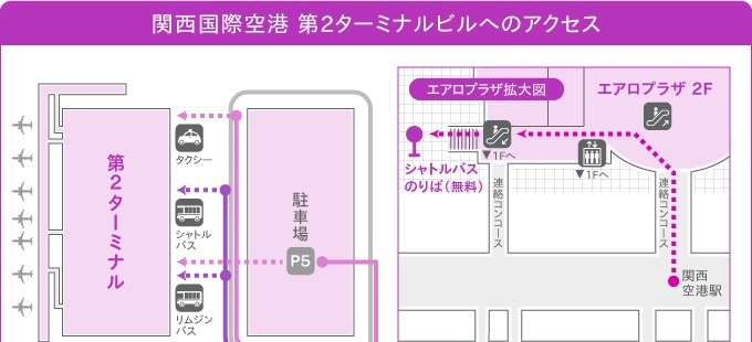 関空第2ターミナルアクセス Peach Aviation
